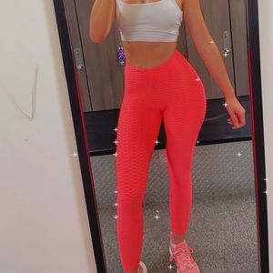 Coral leggings